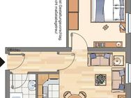 1-Zimmer-Wohnung in Marl Brassert - Marl (Nordrhein-Westfalen)