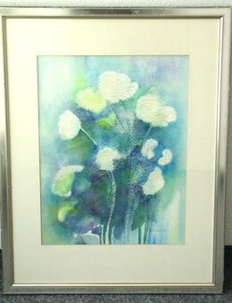 Wunderschönes Aquarell abstrakte Malerei, sign U.Biernath 88 - München Bogenhausen