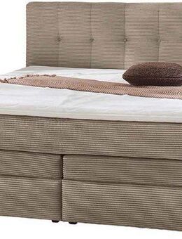 Jockenhöfer Gruppe Boxspringbett Amy, mit Bettkasten und Kaltschaum-Topper, erhältlich in 140 & 180cm Breite