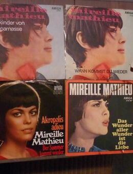 17 Singles Schallplatten Vinyl Amiga Mireille Mathieu Roland Kaiser Frank Schöbel Peter Hinnen Wolfgang Ziegler Ingeborg Nyberg Al Bano & Romina Power Karel Gott Rennsteiglied Wiener Sängerknaben usw. zus. 12,- - Flensburg