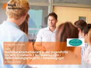 Nachtbereitschaftskraft in der Jugendhilfe (m/w/d) Erzieherin / Sozialpädagogin / Heilerziehungspflegerin / Heilpädagogin - Westerstede