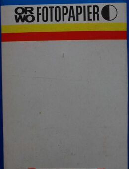 ORWO Fotopapier BN 117, 100 Blatt, 9*14 cm, original verpackt! - Jena