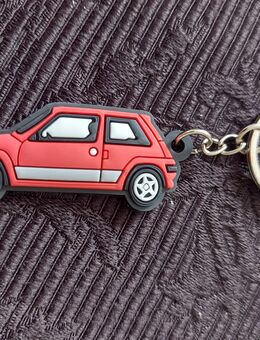 RENAULT 5 Schlüsselanhänger aus Gummi ungetragen R5 - Zwickau