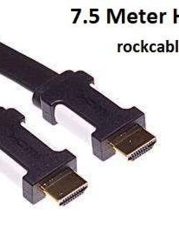 Rock - Cable von Contrik The Best of Kontakt NRV-070-060-075 7.5 Meter HDMI Flach Kabel Neu - Dübendorf