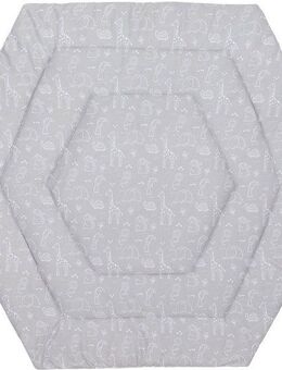 Fillikid Laufgittereinlage 6-eck Jersey, Safari grau