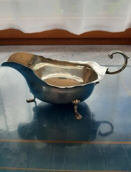 Englische Sterlingsilber-Sauciere Chester 1907 - Steinheim