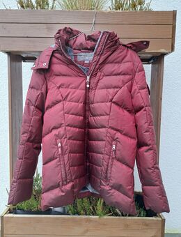 Daunenwinterjacke für Damen, bordeaux, Größe L - Königswinter
