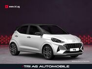 Hyundai i10, 1.0 FL Benzin M T Select 8-Fach-Bereift > Sommerreifen auf und Winterkompletträder-Stahl, Jahr 2024 - Kippenheim