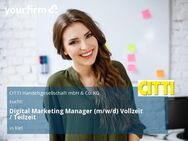 Digital Marketing Manager (m/w/d) Vollzeit / Teilzeit - Kiel