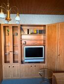 Eckkleiderschrank mit Wohnwand in 90530