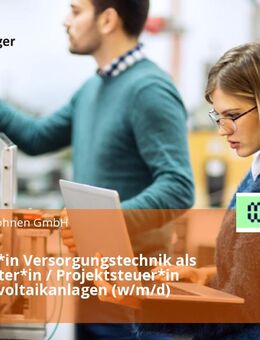 Ingenieur*in Versorgungstechnik als Projektleiter*in / Projektsteuer*in für Photovoltaikanlagen (w/m/d) - München