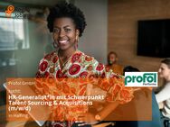 HR-Generalist*in mit Schwerpunkt Talent Sourcing & Acquisitions (m/w/d) - Halfing