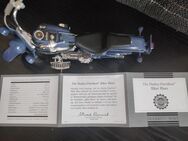 (2) Unbespieltes Franklin-Mint, Druckgussmodell Harley- Davidson Biker Blues - Ludwigsburg