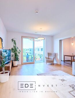 Moderne 4-Zimmer-Wohnung mit großem Balkon und Dachterrasse! - München