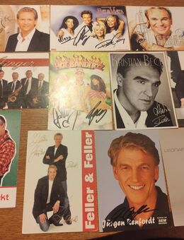 Autogrammkarten verschiedene - Versmold