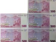 500 Euro Schein Geldschein Banknote X 0 Serie 2002 Druckfrisch - Wittingen Zentrum