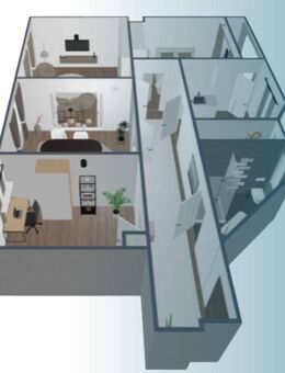 Großzügige 4-Zimmer-Wohnung mit Balkon & Sanierung inklusive - Rendsburg