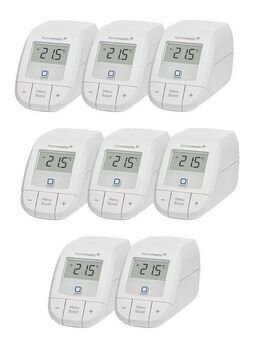 Homematic IP Heizkörperthermostat 8er Set Heizkörperthermostat basic, (8 St)