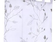 Kutti Raffrollo Bonnie, mit Schlaufen, freihängend, halbtransparent, Polyester, Schlaufen