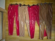 Lack Lackhose Venyl Spiegelglanz Lackleggins Leggins Gr.M/L - Löwenberger Land