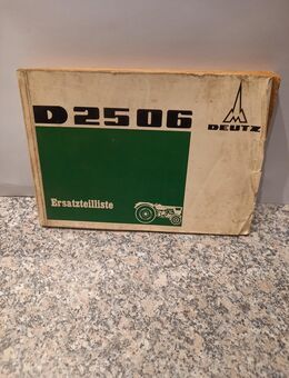 Ersatzteile Liste Deutz Traktor 2506 - Büdingen
