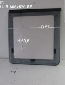 Bürstner Alkoven Wohnmobilfenster ca 60,6 x B57 Roxite 04 D399 BADFENSTER gebraucht, Sonderpreis - Schotten Zentrum