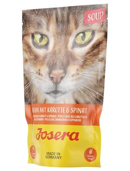 Josera Soup 16 x 70 g - Huhn mit Karotte & Spinat