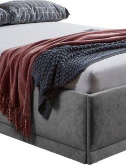 Westfalia Schlafkomfort Polsterbett Texel, Standardhöhe mit Zierkissen, Bettkasten bei Ausführung mit Matratze