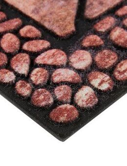 Andiamo Stufenmatte Outdoor, 2er Set, rechteckig, Höhe: 6 mm, Outdoor-Stufenmatten, Stein Motiv, Gartenbereich, Außenbereich
