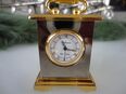 Miniatur Tischuhr Stiluhr DELCONA TEA TIME Quartz Sammlerstück in 50858