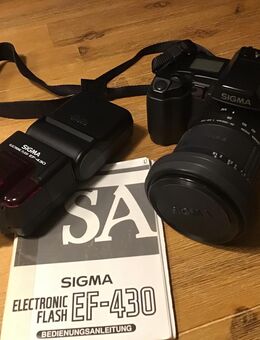 Alte SIGMA Kamera mit Zubehör + Tasche - Tettnang