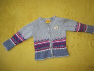 Niedlich * Baby * GIRL * Landhaus * Trachten * Kaschmir * Wolle * Fein- Grob- Strick * Strickjacke * Cardigan "STEIFF" Gr. 86 * grau * bunt * - Riedlingen