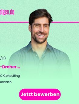 CNC-Dreher (m/w/d) - Sauerlach