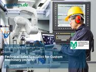 Technical Sales Specialist for Custom Machinery (m/w/d) - Spaichingen