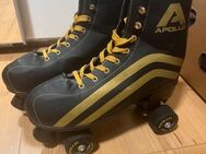 Apollo Rollschuhe Gr. 39-42, Farbe schwarz Gold - Trossingen