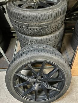 Kompletträder 20 Zoll Brock Felgen Schwarz - Bedburg