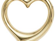 JOBO Herzanhänger Anhänger Schwingherz, 333 Gold