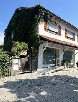 RE/MAX - Haus kaufen und Wohnen + Rendite unter einem Dach - Vielseitiges Wohn- und Geschäftshaus! - Ottobrunn
