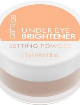 Catrice Puder Under Eye Brightener Setting Powder, 3-tlg., Loses Puder, frisches und strahlendes Finish, pflegt die Haut.