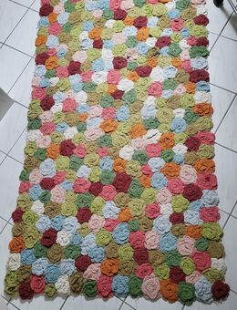 Bunter Baumwollteppich 160 x 90 cm - Neckarsteinach