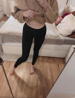 Schwarze Leggings Damen S - Bestensee