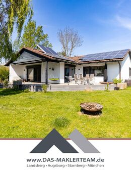 Edles Wohnen im Luxus-Bungalow - mit traumhaft großem Grundstück - Igling
