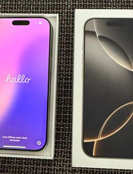 iPhone 16 Pro 256GB - TOP - Natural Titanium - Akku 100% - Esslingen (Neckar)
