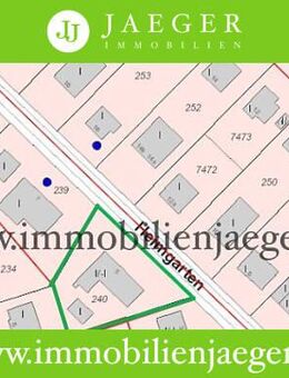 Poppenbüttel Alstertal - Baugrundstück mit Altbestand - Einfamilienhauslage in ruhiger Seitenstraße - Hamburg
