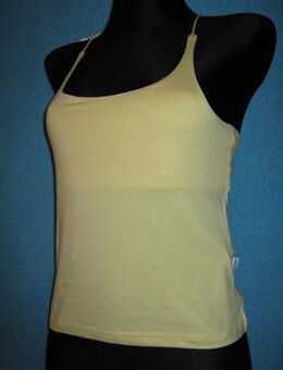 NEU mit ETIKETT * Edel * Bodycon * Spaghetti- Träger * Top * T- Shirt "ESPRIT" Gr. 36, 38- 40/ S- M * vanille- gelb * - Riedlingen