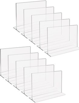 HMF 10x Acryl Tischaufsteller gerade DIN A5 Querformat #46924 - Birkenfeld (Baden-Württemberg)