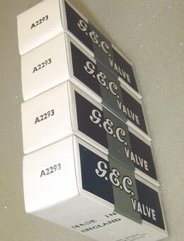Röhre A2293 ECC86 ECF802 ECL82 EL90 PCC189 PCC88 PLL80, EF86 Marke Lang Elektronik - Boxberg Zentrum