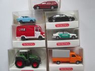 7 x Wiking 1:87 Trabi, Feuerwehr , Polizei, Audi, Tracktor 2x VW - Bad Neuenahr-Ahrweiler