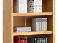Home affaire Bücherregal Soeren, aus massiver Kiefer, Höhe 220 cm, mit 2 Holztüren, viel Stauraum