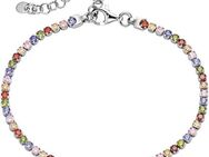 Firetti Tennisarmband Schmuck Geschenk Silber 925 Armschmuck Armkette Glitzerarmband, mit Zirkonia (synth)